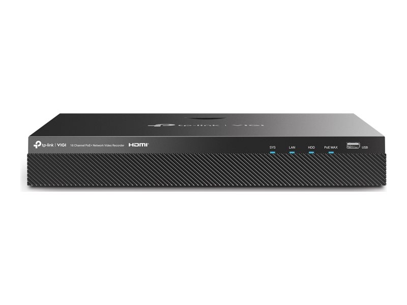 TP-LINK 16 Channel PoE+ Network Video Re - VIGI NVR2016H-16MP