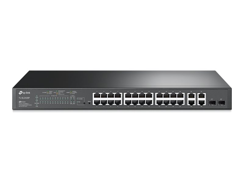 TP-LINK Omada 24-Port 10/100 Mbps + 4-Po - SL2428P